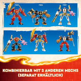 LEGO NINJAGO Kai's brandweermecha-actiefiguur voor kinderen met aanpasbare rode mecha-figuur Ninja-set 4 figuren inclusief Kai en Zane Cadeau voor 7-jarige jongens en meisjes 71808 Bouwsets Beuche in LEGO-Store