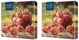 PAW - 3-laags servetten (33 x 33 cm) I 20 stuks I Perfect voor verjaardagen, feesten, dates I Herfsttafeldecoraties I Kleurrijke papieren servetten - Zonnebloemgele bloemblaadjes I Dansende zonnebloem