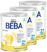 BEBA Junior 2+ melkdrank vanaf 2 jaar, Met HMO, Aan de leeftijd aangepast eiwitgehalte, Alleen lactose, Geen palmolie, Geen visolie, Peutervoeding, Babymelkpoeder, Pak van 3 (3 x 800 g)
