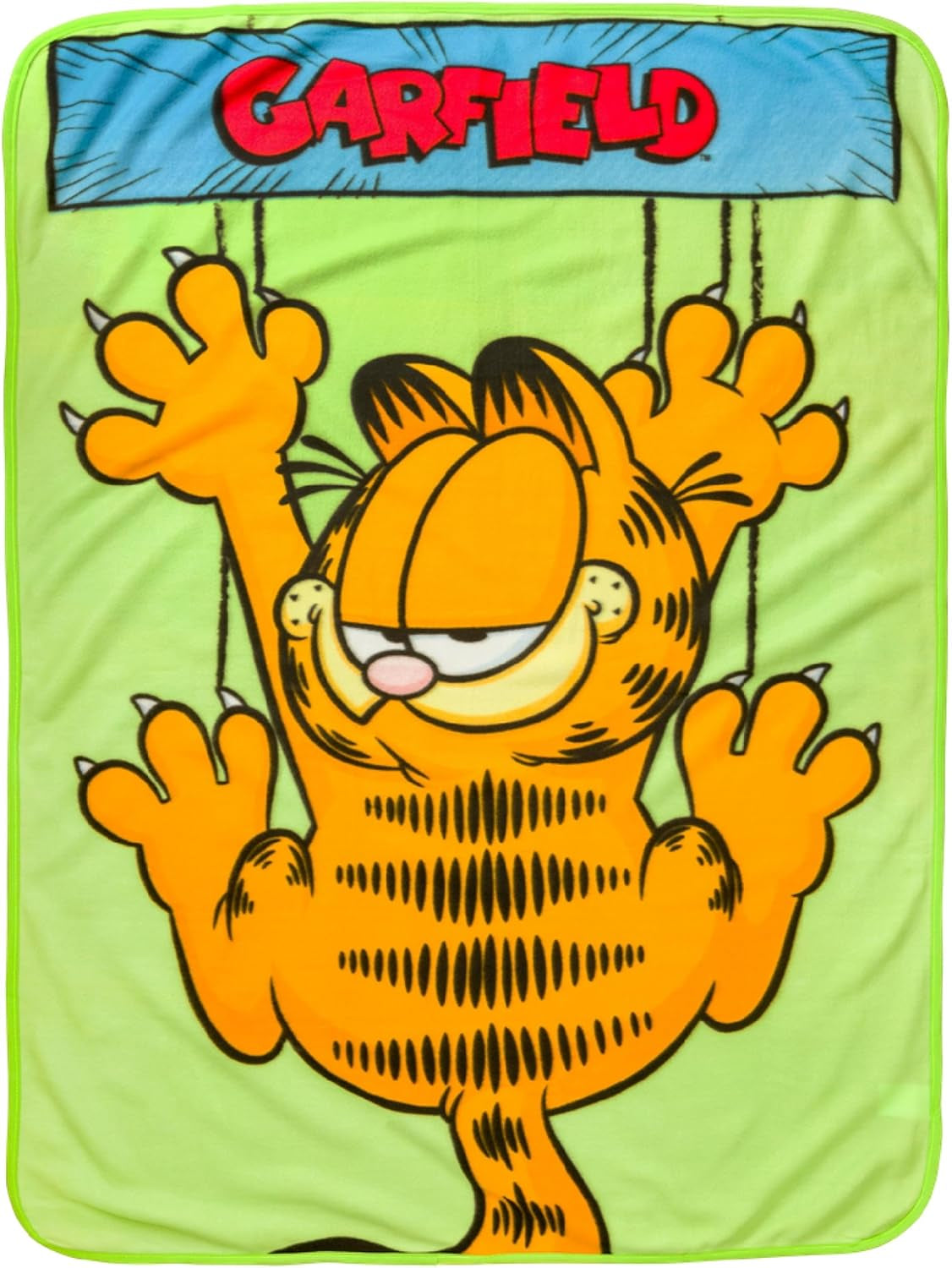 Silver Buffalo Garfield hangdeken, fleece, 114,3 X 152,4 cm Bedden en dekens Silver Buffalo Garfield om te sluiten