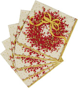 8070C Drielaags papieren servetten, 20 stuks, 25 x 25 cm, Pepperberry