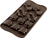 Silikomart 191827, Chocoladepralines, Engelen, Andere keukenmodellen Naty Shop 31,9 X 27,9 X 15,9 Cm