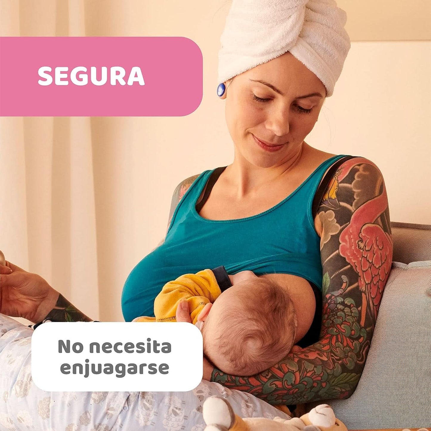 Chicco Brustwarzencreme, Bereitet Die Brustwarze Auf Das Stillen Vor, Nährend, Parfümfrei Und Sicher Für Kinder, Hinterlässt Keine Flecken Auf Dem Gewebe Accessoires Voeding en borstvoeding Bebe Naty Shop