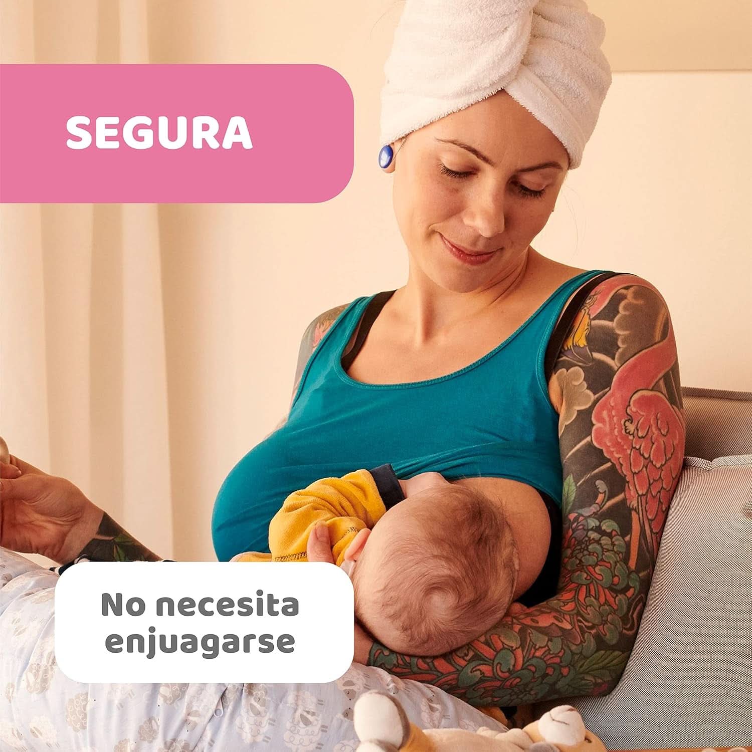 Chicco Brustwarzencreme, Bereitet Die Brustwarze Auf Das Stillen Vor, Nährend, Parfümfrei Und Sicher Für Kinder, Hinterlässt Keine Flecken Auf Dem Gewebe Accessoires Voeding en borstvoeding Bebe Naty Shop