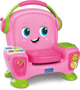 Clementoni 17755 Zingende fauteuil met roze geluid en dans - interactieve en multifunctionele fauteuil voor kinderen in het Italiaans, speelgoed 1 jaar - Made in Italy, veelkleurig Speelgoed Bebe Naty Shop Single