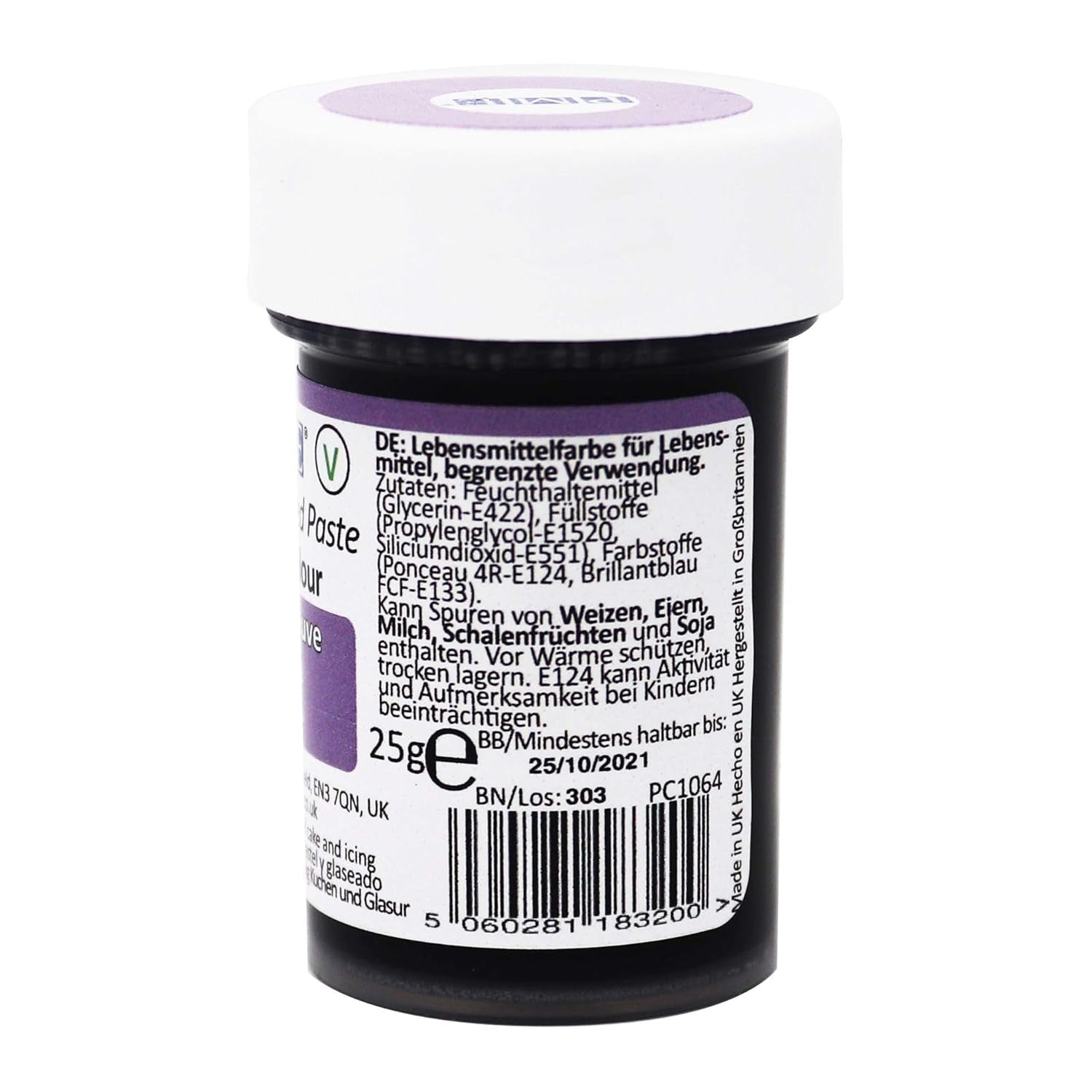 Bakpasta - Paars (25g)