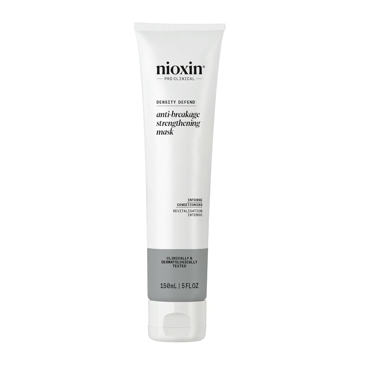 Nioxin Density Defend Anti-Breakage Strengthening Hair Mask - Hydraterend haarmasker tegen haarbreuk, leave-in haarverzorging met vitamine C Naty Shop Haarmasker 150 Ml (1 pakje)