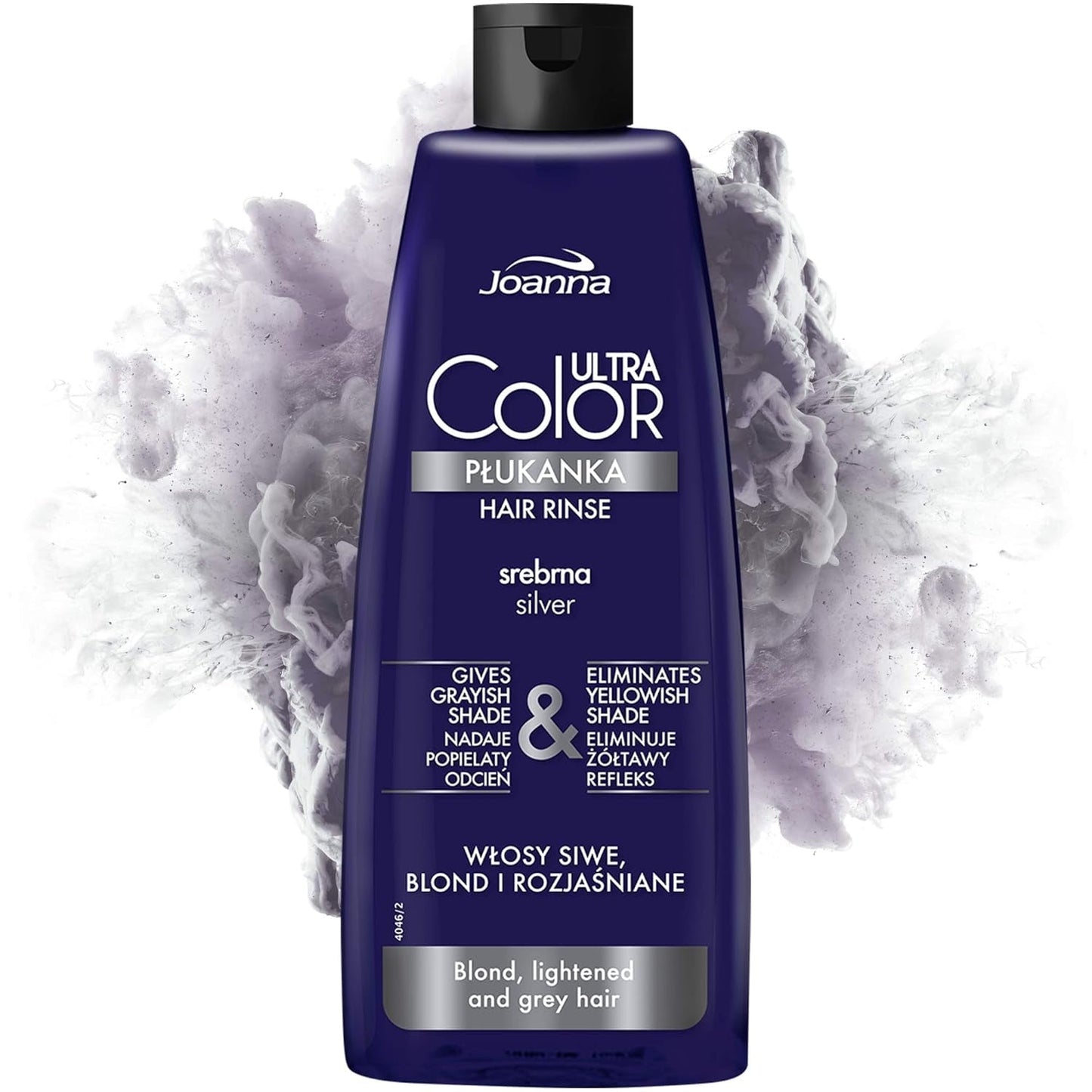 Joanna Ultra Color - Roze kleurconditioner voor blond en licht haar - Pastelroze - Natuurlijke glans - Verwijdert de gele tint uit grijsblond haar - Tijdelijke werking - 150 ml Naty Shop Haarverf Asblonde tint 150 Ml (1 pakje)