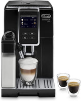 De'Longhi Dinamica Plus ECAM 370.70.B Volautomatische espressomachine met LatteCrema-melk-, cappuccino- en espressosysteem, 3,5 inch TFT-kleurentouchscreen en app-bediening, koffiefunctie, zwart