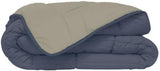Poyet Motte Calgary dekbed, polyester, olie/mastiek, polyester, petroleum/mastiek, 260 X 240 X 1 Cm Quilts en quilts Naty Shop 240X220X1 Cm