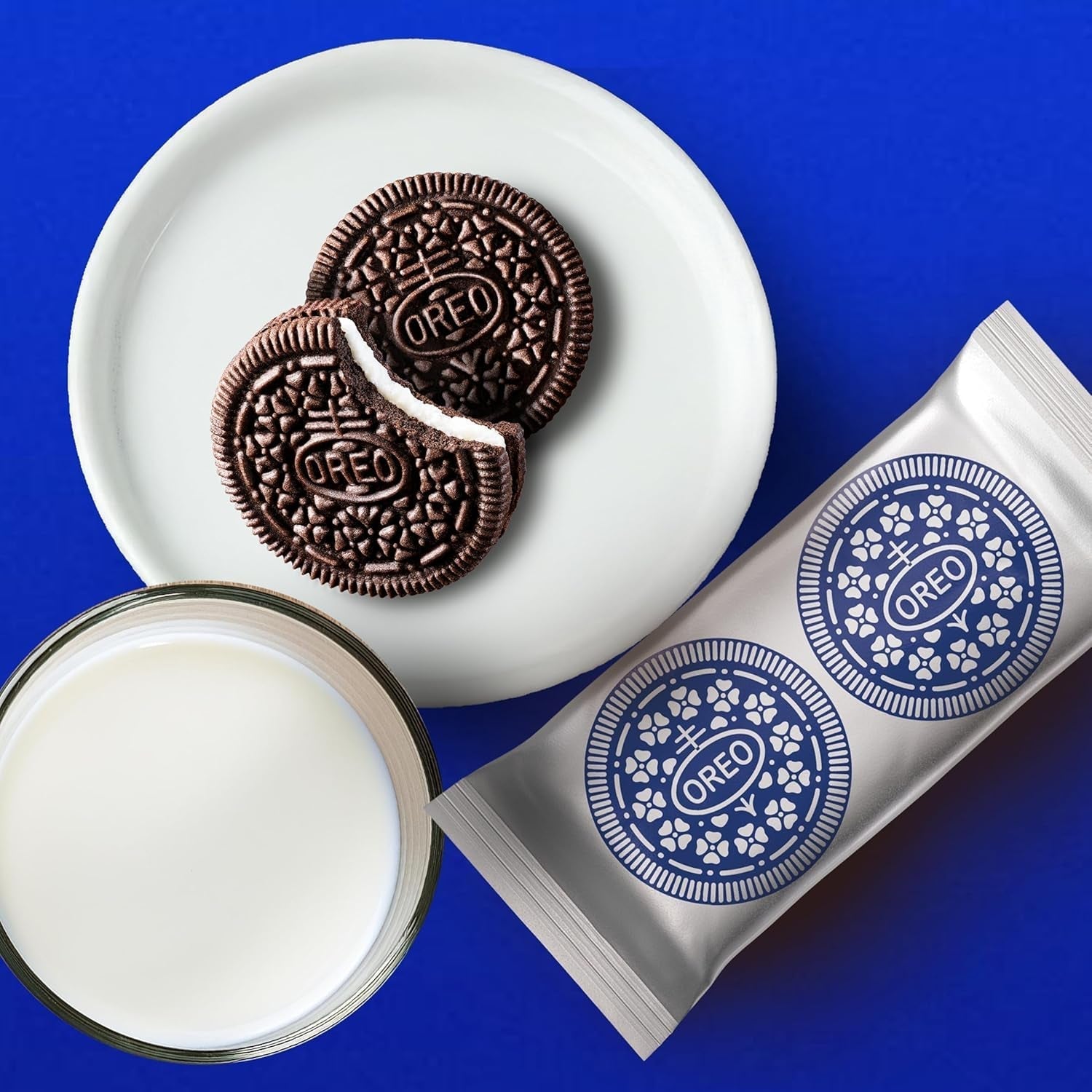 OREO Original - Krokante koekjes met cacao en heerlijke roomvulling met vanillesmaak - 32 x 44 g