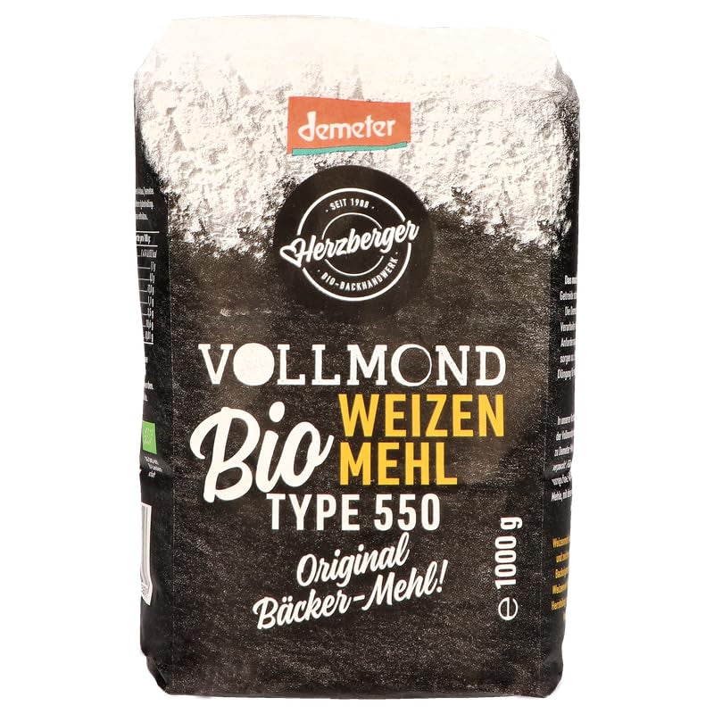 Vollmond biologisch tarwemeel, type 550, 1 kg