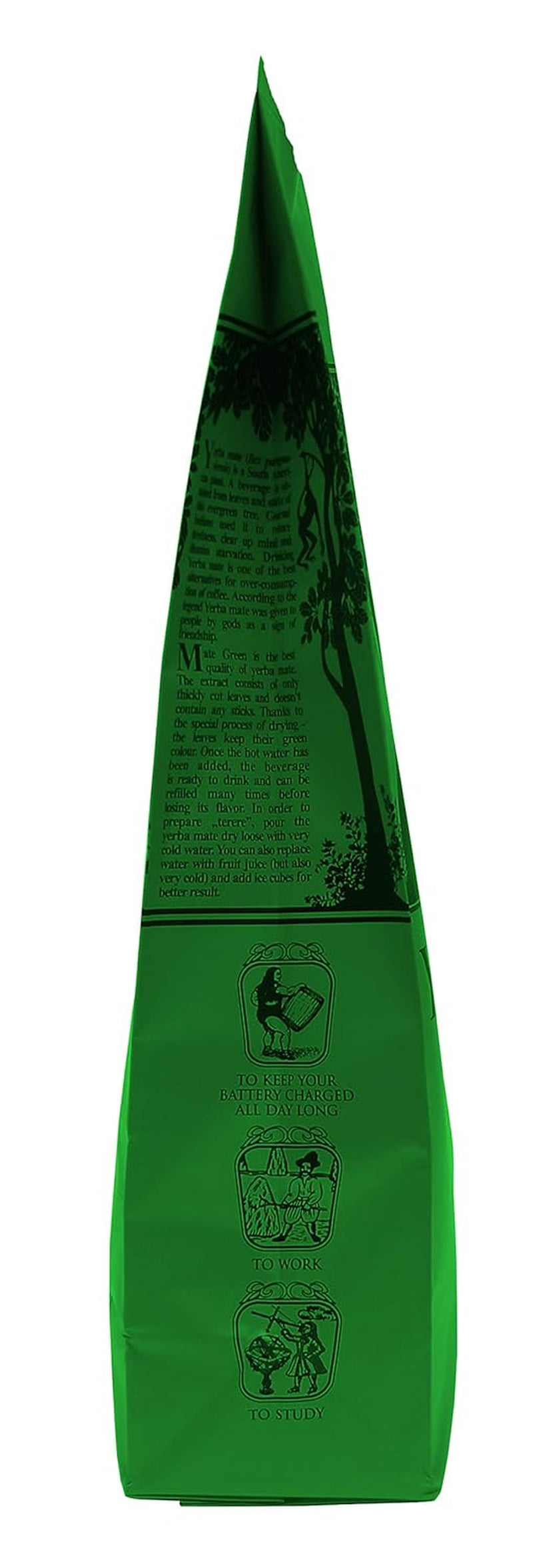 Yerba "BIO" 400 g biologische mate-thee, biologisch, natuurlijk stimulerend en stimulerend middel met cafeïne, Yerba mate-thee met fruit, cafeïnerijke mate-thee, hoge kwaliteit
