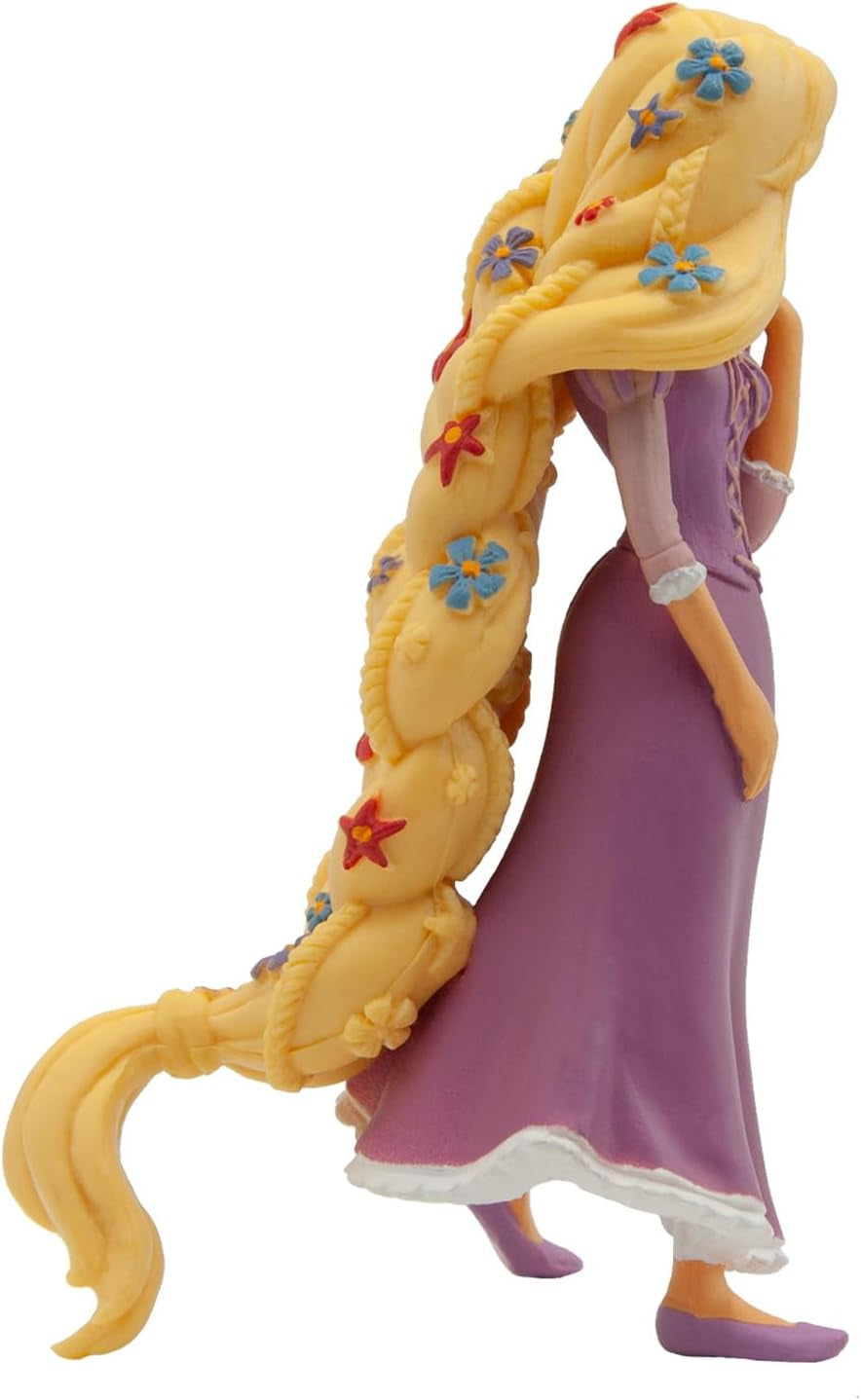 Bullyland 12424 - Rapunzel-bloembeeldje van Walt Disney Rapunzelˆ' Nieuw geschilderd, ca. 10,6 cm, trouw aan de details, ideaal als klein cadeautje voor kinderen vanaf 3 jaar, actiefiguren Naty Shop granen