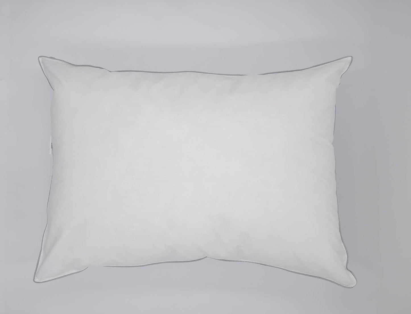 Kussen, Katoen, Percal, 50 X 70 Cm, Fijne Afwerking, Comfort, Percal, 100% Katoen, Hoge Kwaliteit, Zacht, Gemaakt in Frankrijk, Wit 73130220 Naty Shop Standaard Kussens