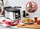Tefal FR600D Clear Duo Frituurpan, frituren met minder rook en geurtjes, inhoud 1,2 kg, thermostaat, timer, groot kijkvenster zonder condens Huishoudelijke apparaten Naty Shop