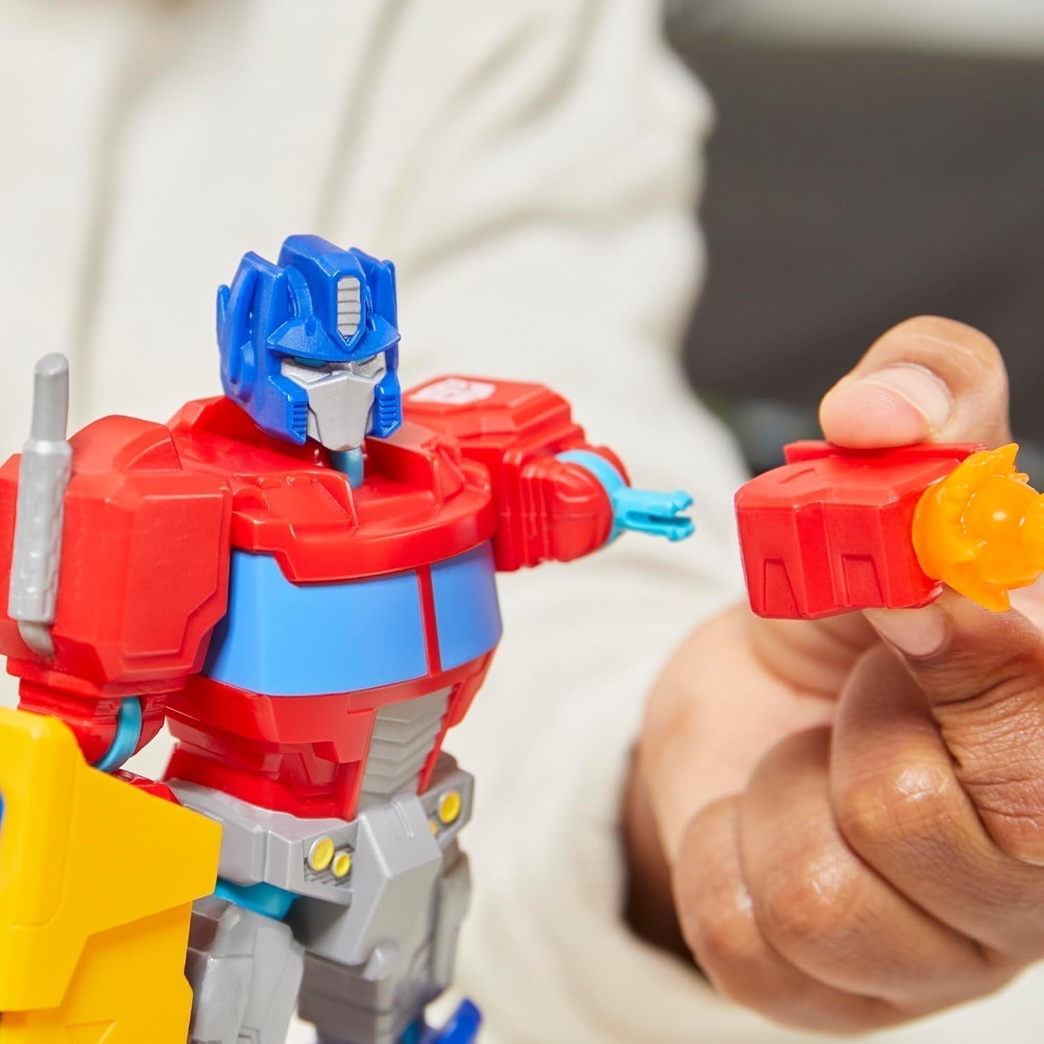 Transformers Mixmashers Optimus Prime Aanpasbare Deluxe actiefiguren en accessoires Actiefiguren Naty Shop