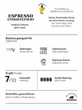 Espresso GORILLA 1000 g cafeïnevrije, hele bonen