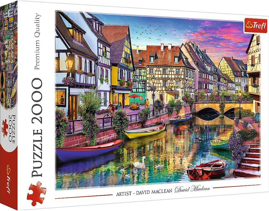 Trefl 27118 Puzzel, Colmar, Frankrijk, 2000 stukjes, Voor kinderen vanaf 12 jaar Puzzel Naty Shop Standaard titel