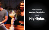 Glitterglitterpoeder voor drankjes (zilver) - Eetbare glitters voor drankjes, 10 gram Glitter Naty Shop