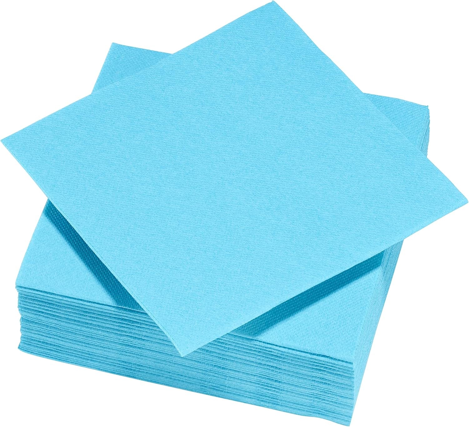 - Tex Touch papieren servetten - Roze kleur - Fsc®-gecertificeerde servetten - Recyclebaar en biologisch afbreekbaar - Pak van 50 roze servetten maat 24 X 24 Cm