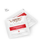 Althaus Thee PERZISCHE APPEL ⋅ Vruchtenthee in piramidevormige zakjes PYRA PACK ⋅ Vruchtenthee op smaak gebracht met appelsmaak ⋅ 15 X 2,75G