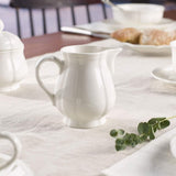 Villeroy & Boch Manoir melkmok, 250 ml, hoogte: 9,1 cm, premium porselein, wit