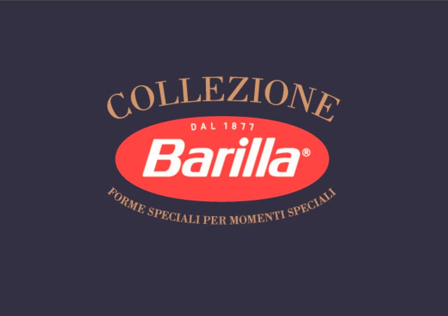 Barilla Collezione Cannelloni Durumtarwe Pasta van hoge kwaliteit, altijd Al Dente, verpakking van 12 (12 x 250 g)