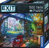 KOSMOS 683979 EXIT® - Puzzel: The Hidden Studio 500-delige puzzel voor volwassenen en kinderen 10+ Escape Room-puzzel voor beginners met legpuzzels Naty Shop Standaardtitel