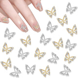 20 stuks glitter vlinder nagelbedels, nail art strass steentjes, nagelstenen, vlinder nail art, strass steentjes, Valentijnsdag nagelbedels, doe-het-zelf mobiele telefoon hoesje decoratie