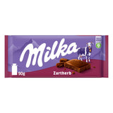Milka Zartherb - pure pure melkchocolade met een delicaat vleugje cacao in een multipack - 25 x 90g