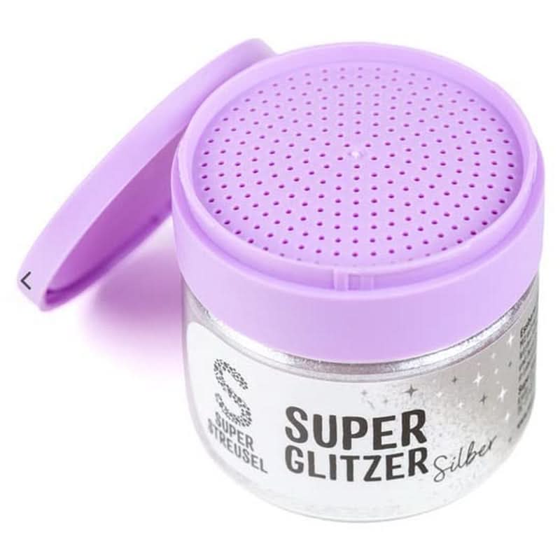 Super Streusel, Super Glitter Powder Gold, glitterpoeder, goud, 10 gram Glitter Naty Shop
