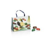 Geschenkset Venchi - Borsina Gianduiotti, met verschillende Gianduiotti-chocolaatjes, waaronder "Piemonte-hazelnoten", 150 g, glutenvrij, geen kunstmatige kleurstoffen, geen bewaarmiddelen, cadeau-idee