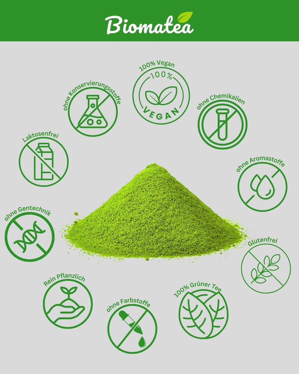 50G Matcha van ceremoniële kwaliteit uit Japan - 100% natuurlijk, vrij van pesticiden en getest - Steengrond - Moegi Matcha Premium Japans theepoeder