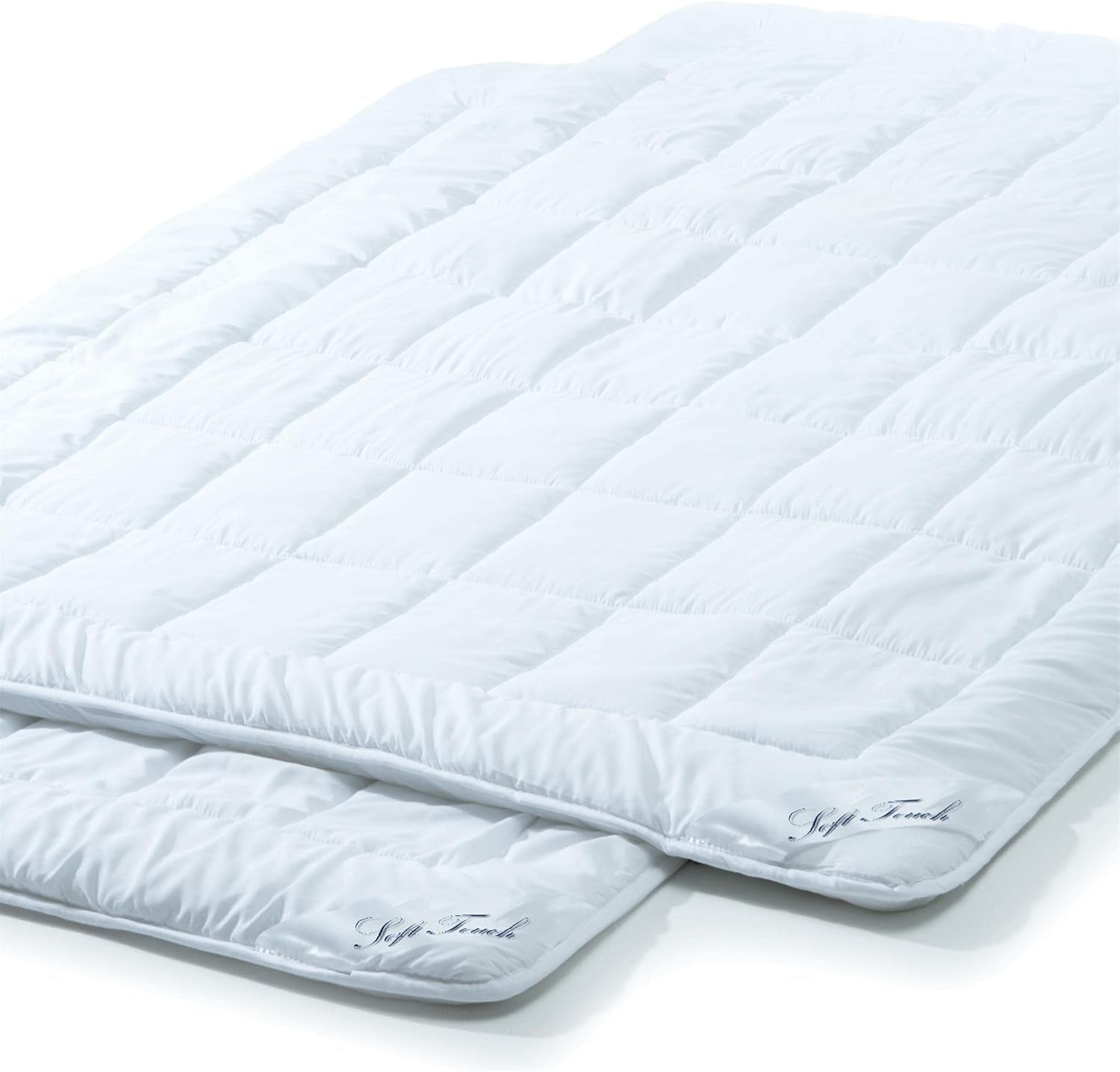 Aqua-Textil Soft Touch Set voor kinderen Dekbed 100 X 135 Cm 250G en 350G met kussen 40 X 60 Cm 150G Dekbed 4 seizoenen Klimaatbeheersing Oeko-Tex Dekbedden en dekbedden Naty Shop 2X 135X200 Cm zomer