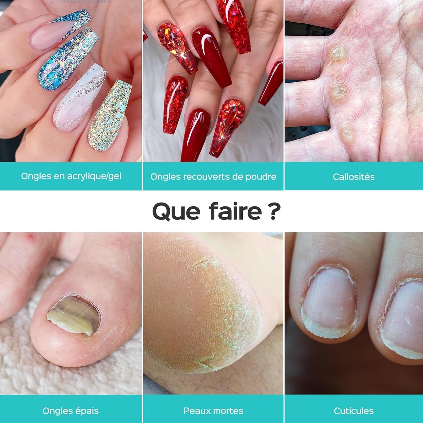 COSLUS Nagelfräser Kabellos Tragbar Für Gelnägel: Elektrische Nagelfeile Stufenlos Geschwindigkeitregelung Für Maniküre Pedicüre en Acrylnägel Plastik Nail Drill Voor Anfänger & Nagelstudio Zuhause