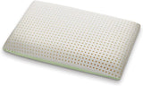 Orthopedisch neksteunkussen - Biologische Aloë - Aloë Vera Visco-elastisch kussen 14 cm hoogte 100% katoenen hoes Visco kussen - Memory Foam Kussen - Gemaakt in Italië Naty Shop Standaardkussens