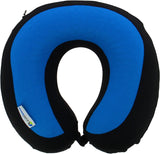 Kine Travel 169803 Gel-nekkussen Fysio-goedgekeurd Ergonomisch reiskussen Zwart-blauwe reiskussens Naty Shop Standaardtitel