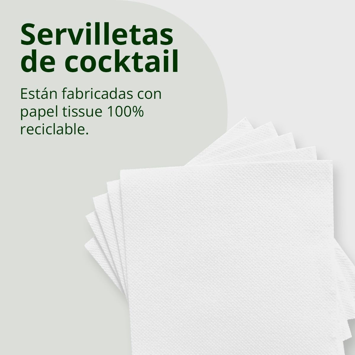 300 stuks witte cocktailpapieren servetten + roestvrijstalen servethouder microdottextuur dik absorberend 10 x 10 cm samengevouwen