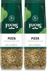 Fuchs Gewürze - Pizza Gewürzzubereitung in recyclebaar Nachfüllbeutel, Gewürzmischung mit Italianen Kräutern, ideaal voor Bruschetta - 30 g