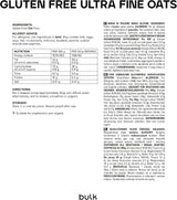 Bulk glutenvrije ultrafijne haver 1 kg, Verpackung Kann Variieren Cereale Naty Shop
