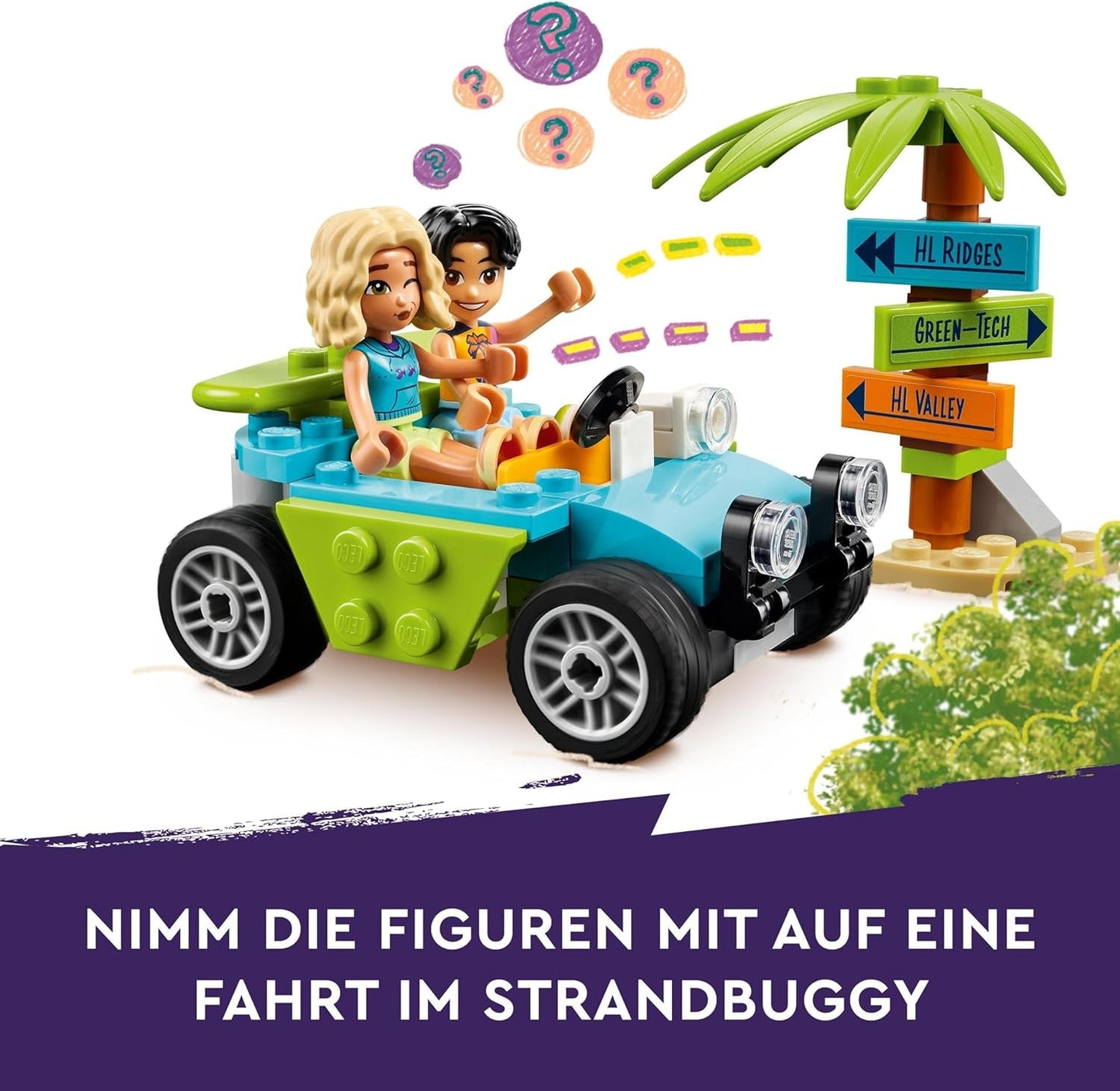 LEGO Friends Smoothiekraam op het strand Rollenspelspeelset Cadeau-idee voor meisjes en jongens vanaf 6 jaar met speelfiguren Schildpad en accessoires Sociaal ontwikkelingsspeelgoed 42625 Bouwsets Bekijk de LEGO-Store