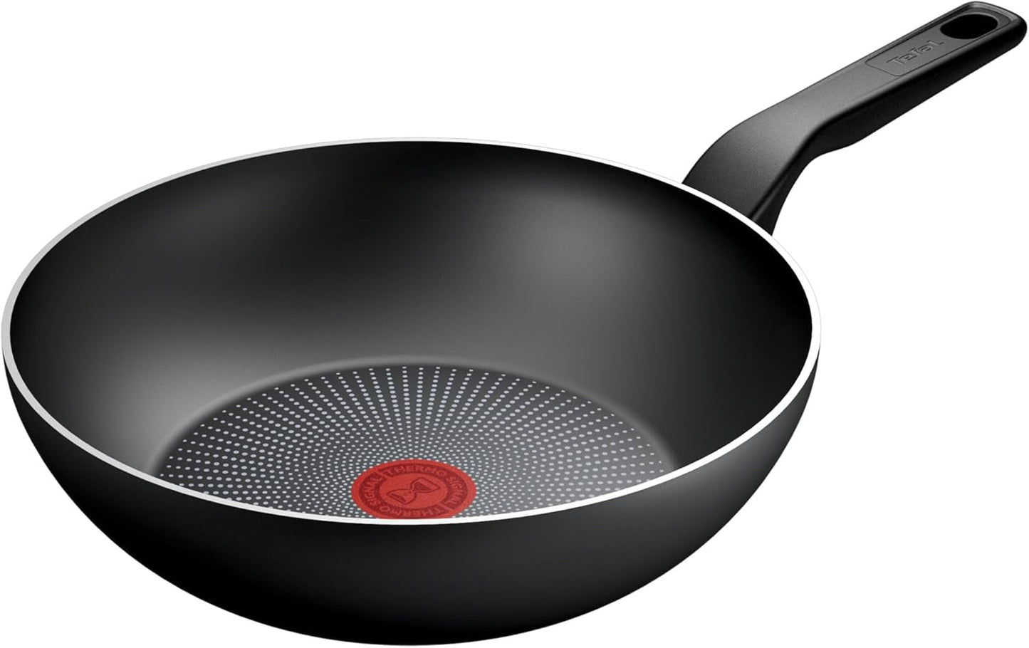 Tefal Recycled on, 100% gerecyclede aluminium pan, antiaanbaklaag, inductie Potten en pannen Naty Shop Wokpan 28 Cm