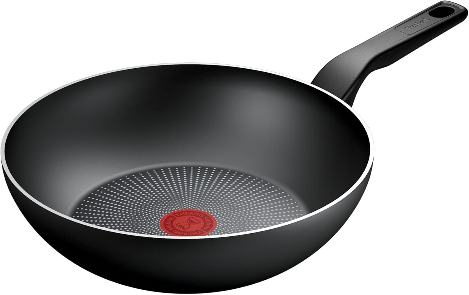 Tefal Recycled on, 100% gerecyclede aluminium pan, antiaanbaklaag, inductie Potten en pannen Naty Shop Wokpan 28 Cm