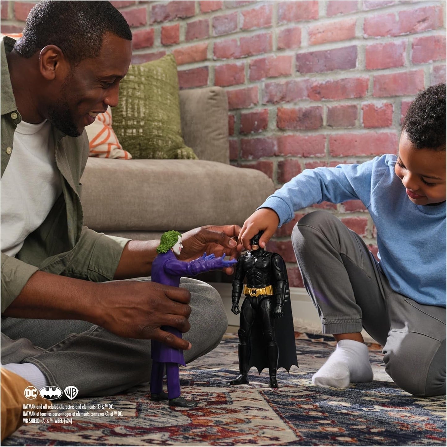 DC Comics the Dark Knight - Joker-actiefiguur Bekend uit de legendarische trilogie de Dark Knight in 30 cm. Vanaf 3 jaar Actiefiguren Naty Shop