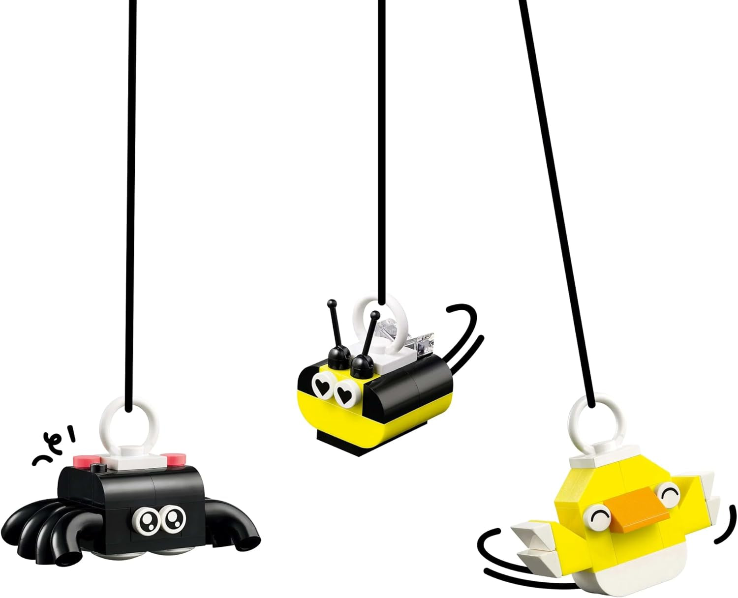 LEGO Classic Creative Fun Box, kleurrijke bouwstenen voor fantasierijk rollenspel, bouwset voor beginners, speelgoed voor meisjes en jongens vanaf 5 jaar, herbouwbare modellen 11042 Bouwsets Besuche den LEGO-Store