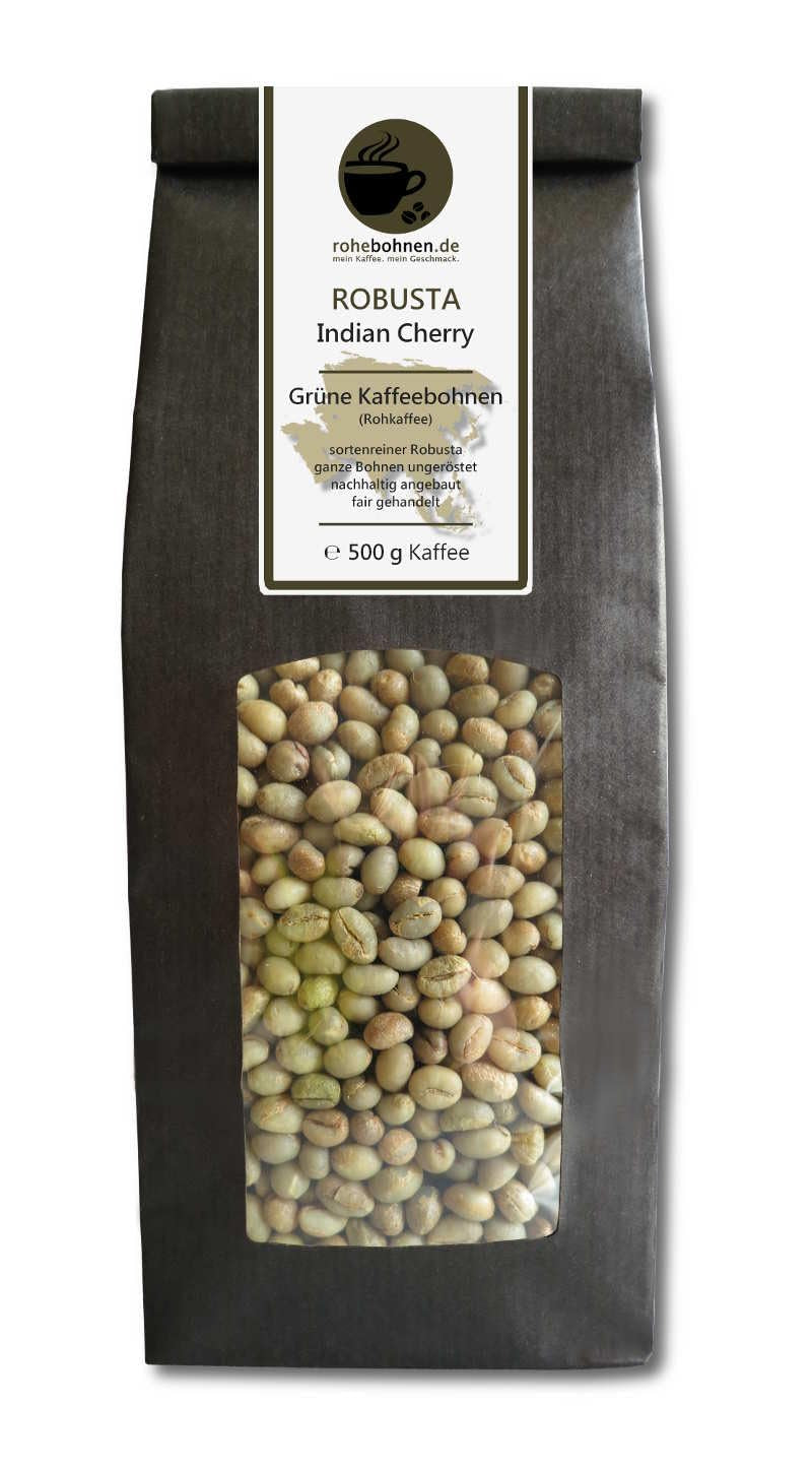 Rauwe koffie - Groene koffie Kenia, India, Brazilië (verlaagd pakket groene koffiebonen 3x500g) - GMP-certificaat