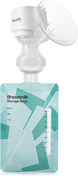 LIONELO Fidi One draadloze borstkolf 180 ml, 3-fasen draagbare borstkolf, 9-traps energiebesparende massage, siliconen trechter 26 mm looptijd 120 min Bpa-vrij Accessoires Voeding en borstvoeding Bebe Naty Shop