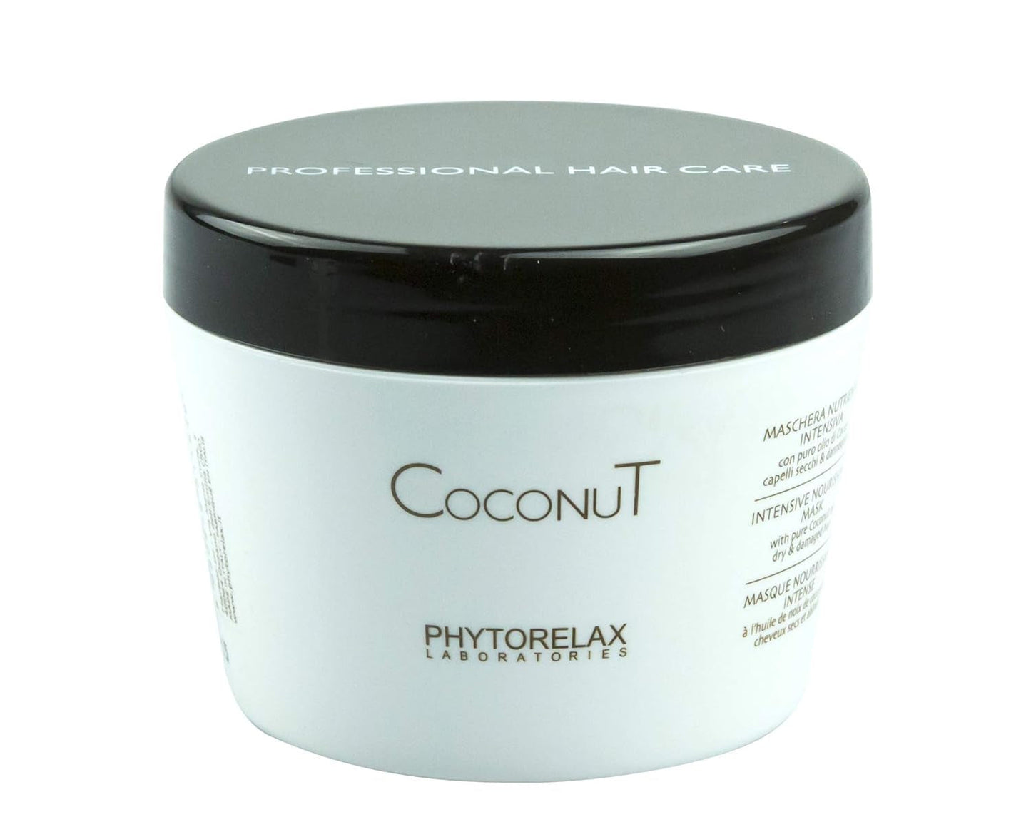 Phytorelax Intensief voedend haarmasker met kokosolie 1 pakje (1 x 250 ml) Naty Shop Haarmasker 250 ml (1 pakje) Kokosnoot