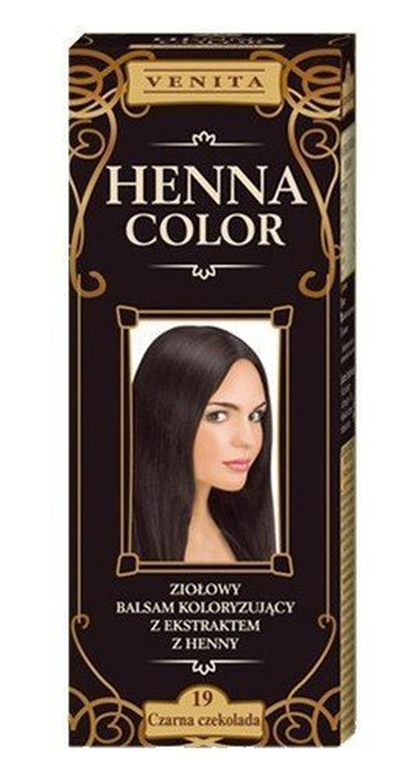 Henna Color 111 Natuurlijke conditioner voor blond haar Haarkleur Natuurlijk haarkleuringseffect Henna Eco-haarverf Naty Shop Zwart 75 Ml (1 pak)
